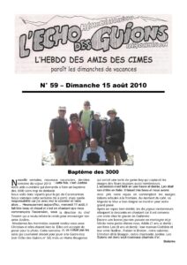 L'Echo Des Guions N°59-couverture